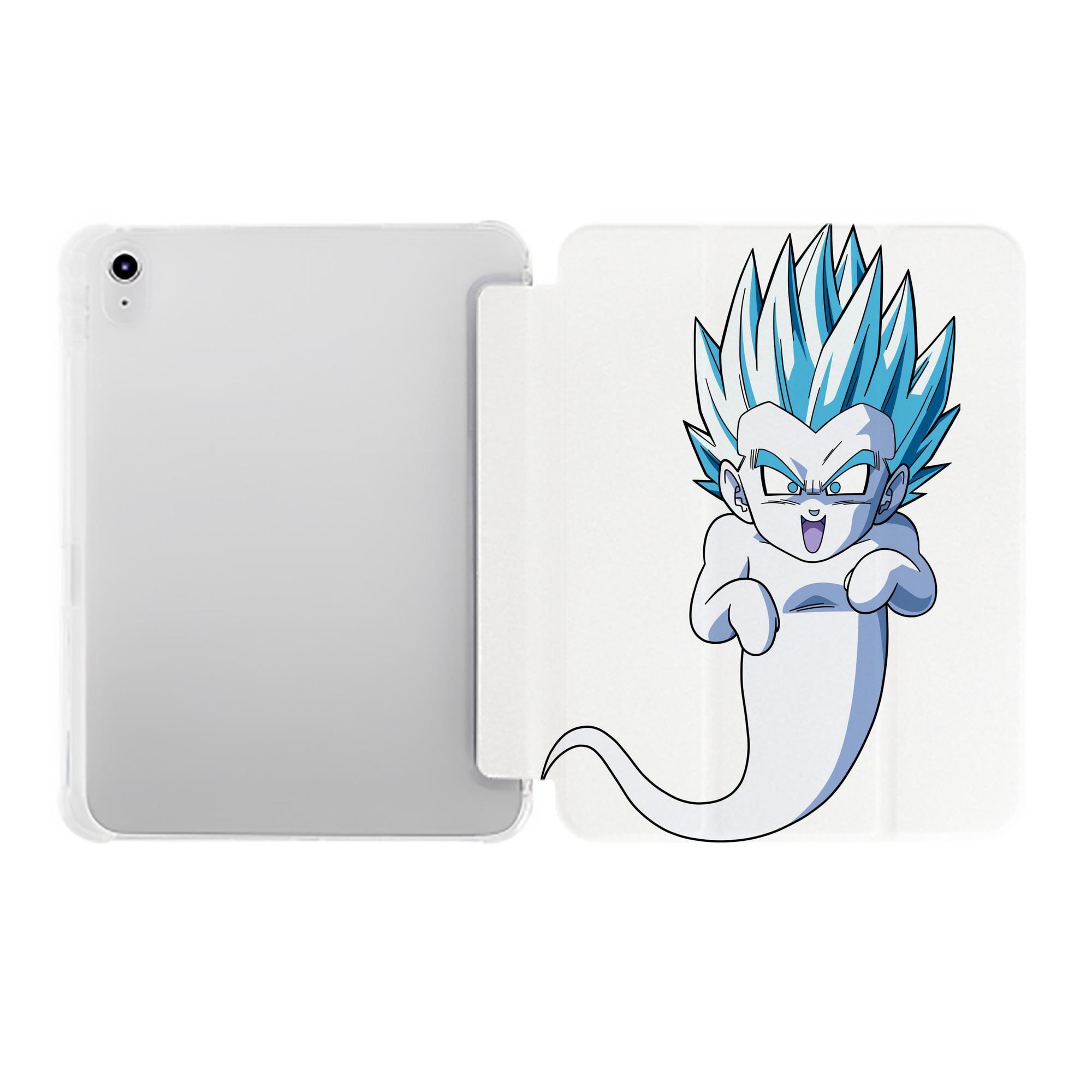 （画像用） ドラゴンボール ベジット DRAGON BALL Vegetto IPad ケース ペン収納付き 三つ折りスタンド PUレザー×シリコン 対応機種9.5/10.5/10.9インチ